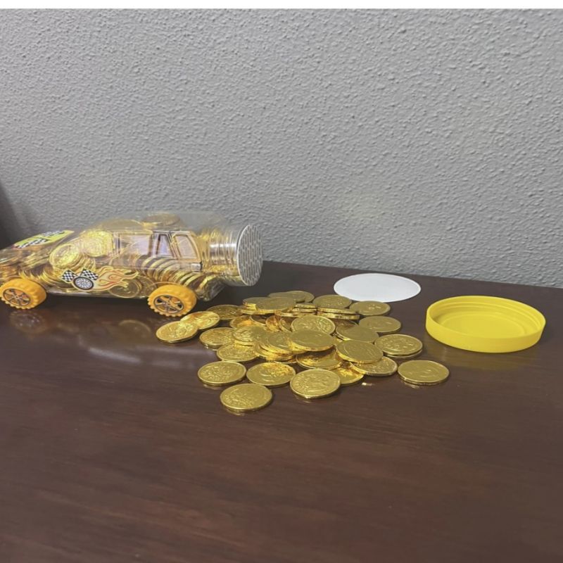 CHOCOLATE COIN-МОНЕТКИ В МАШИНКЕ 2.5 ГР (200)