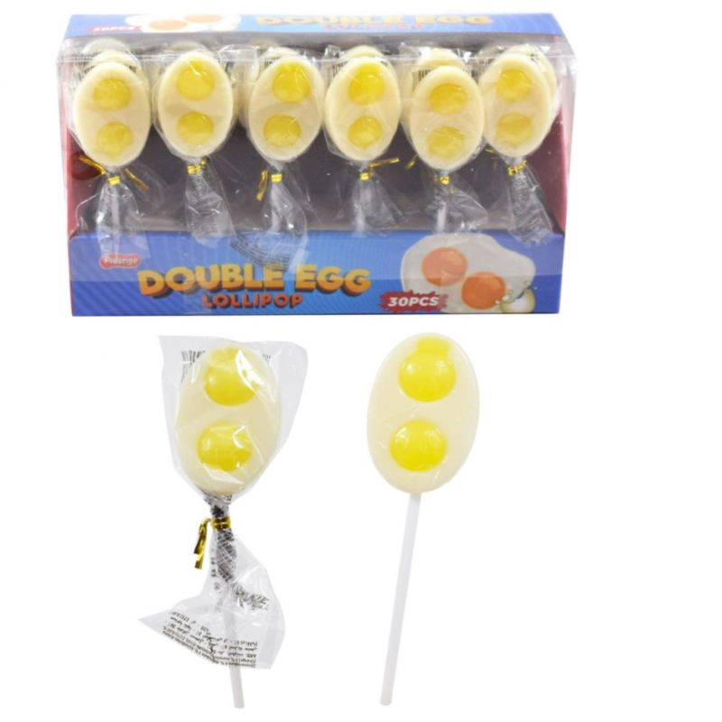 DOUBLE EGG LOLIPOP ДВОЙНОЕ ЯЙЦО 15 ГР (30)