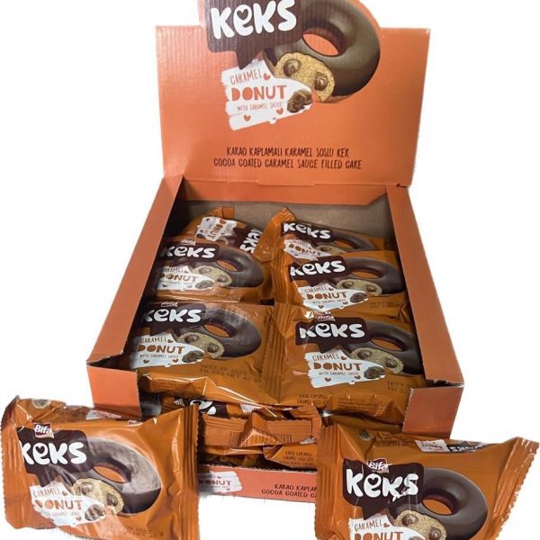KEKS DONUT CARAMEL (КАРАМЕЛЬ) 40 ГР