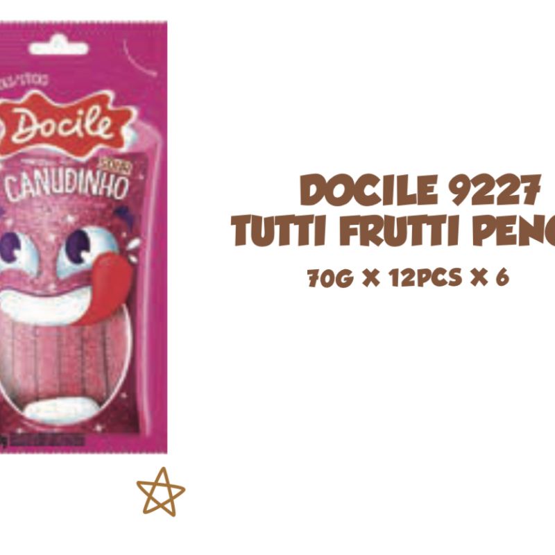 Docile pencils с сахаром,без сахара 70 гр