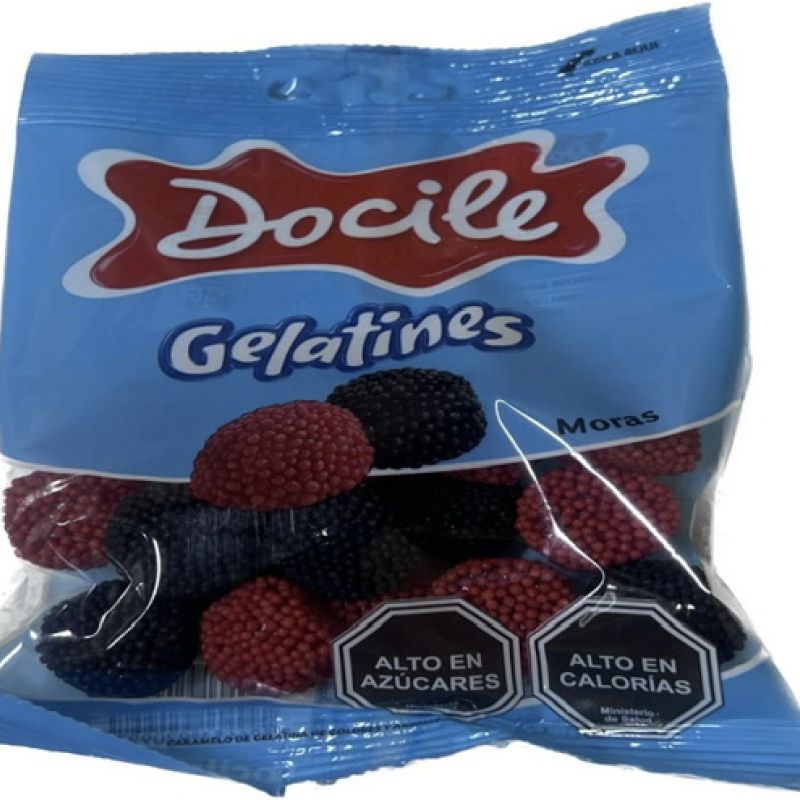 Docile gelatines ( малина,медведь,вампир,червяк)80 гр